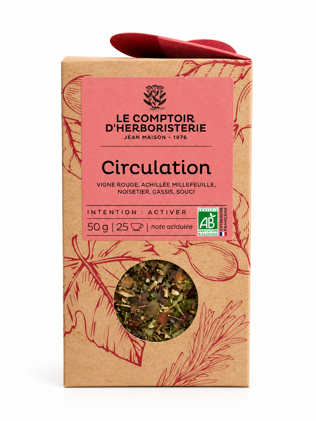 Tisane Circulation -Le comptoir d'Herboristerie