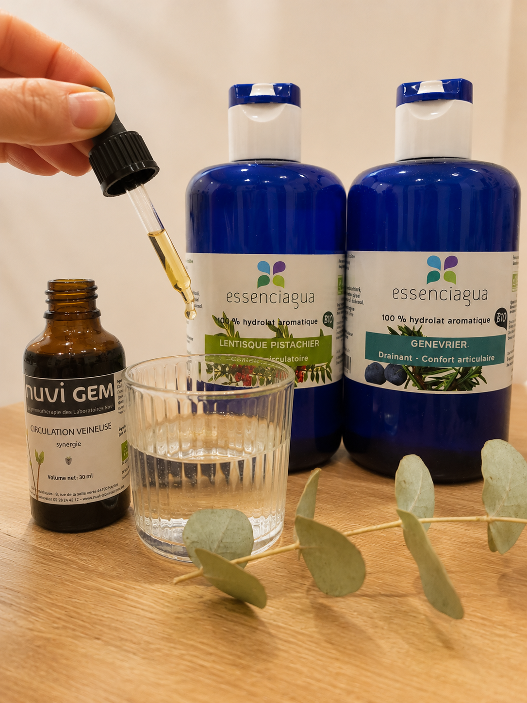 Routine drainage lymphatique jambes lourdes - soins naturels FLOW