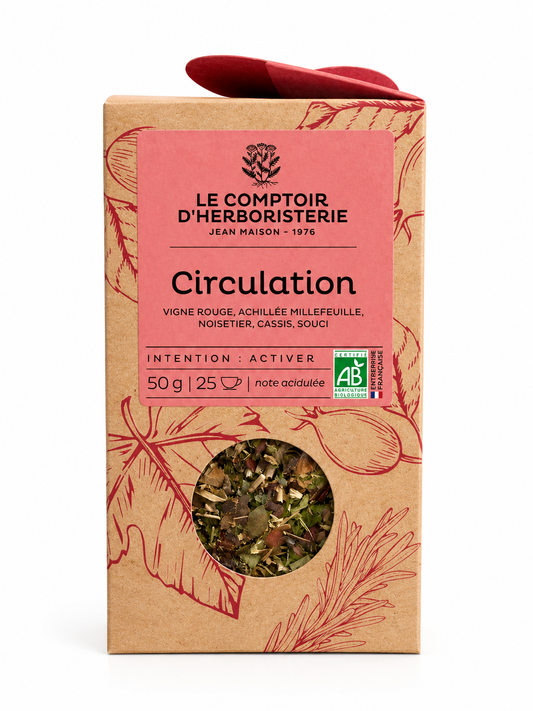 Tisane Circulation -Le comptoir d'Herboristerie