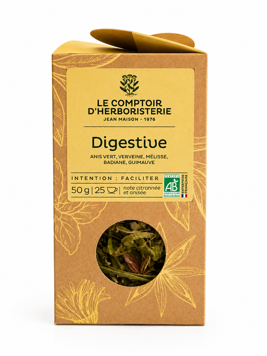 Tisane Digestive bio -Le comptoir d'Herboristerie-