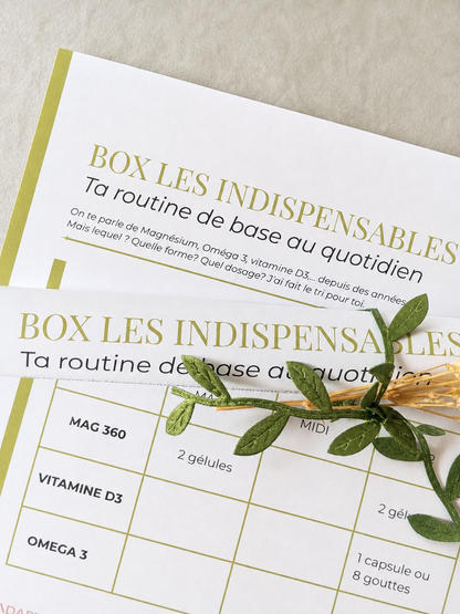 Box Les indispensables